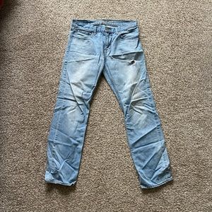 Men's lightwash AE jeans